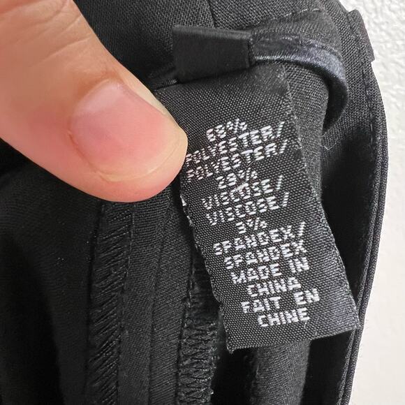 Robert Rodriguez Black Wide Leg Trouser Pants Size 10 - Picture 6 of 6